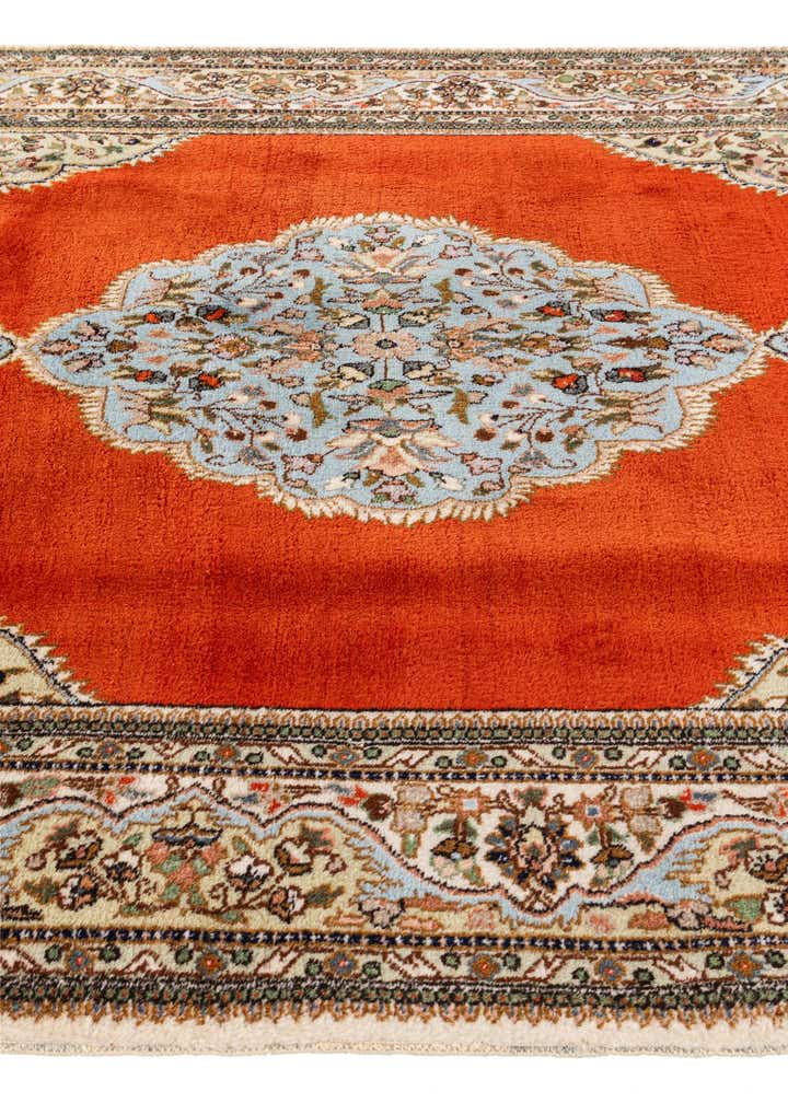 5' 7 x 8' 9 Hand Knotted Tabriz Wool Rug