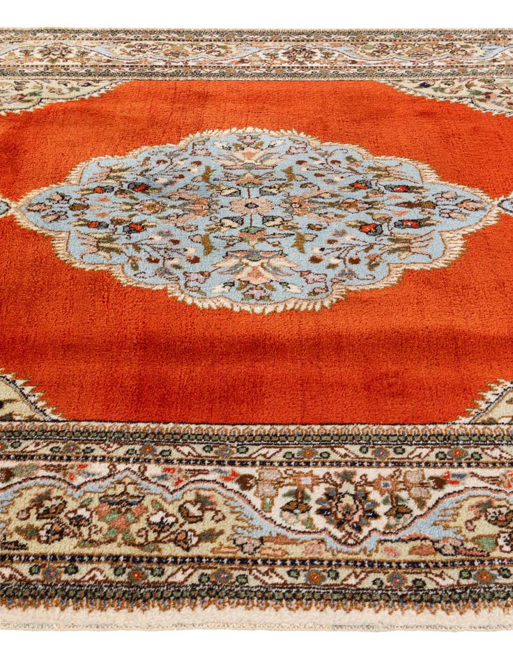 Detail image of 5' 7 x 8' 9 Hand Knotted Tabriz Wool Rug