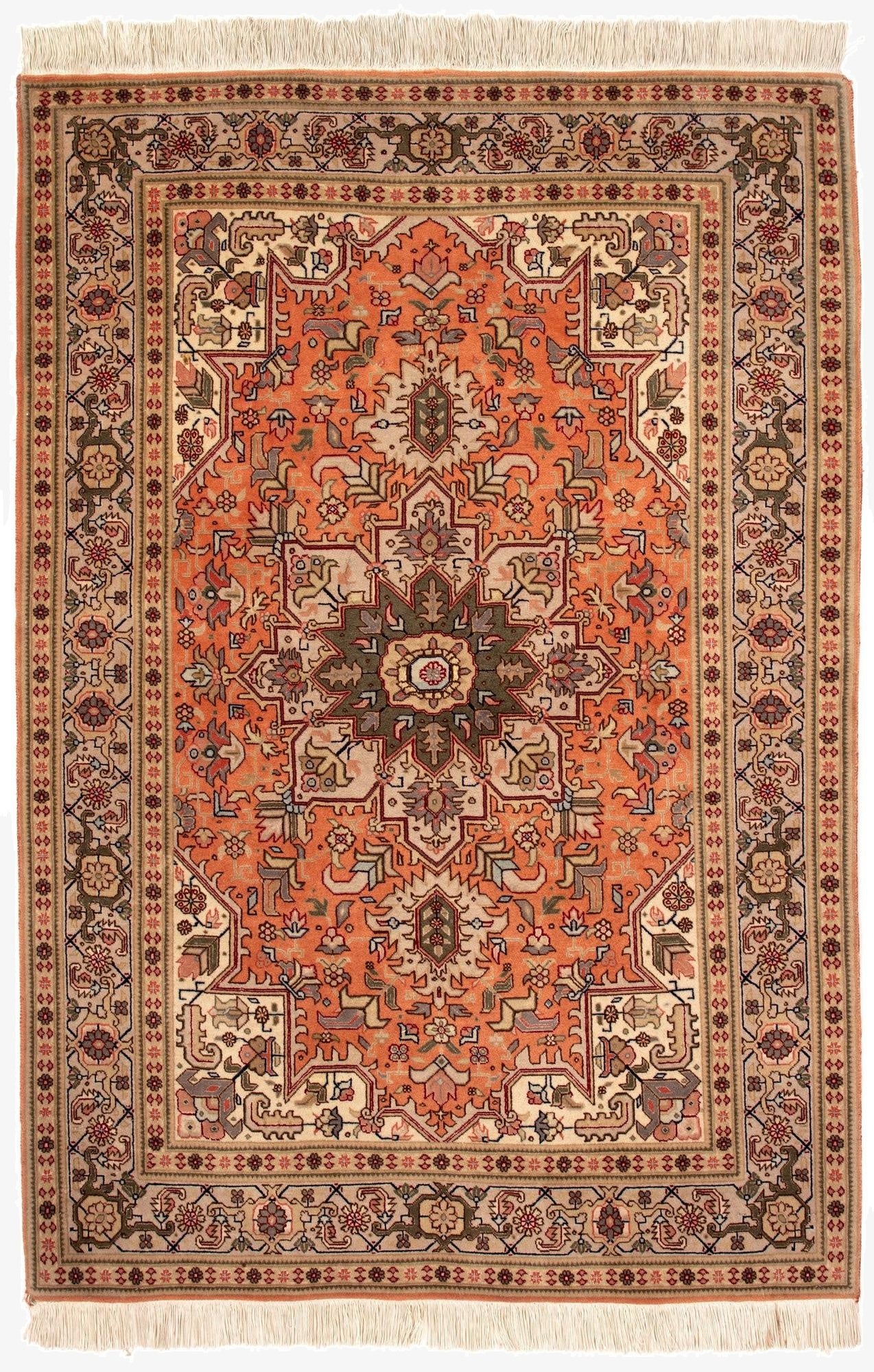 3' 5 x 5' 1 Tabriz Rug