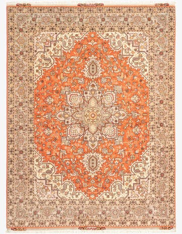 5' 1 x 6' 10 Tabriz Rug