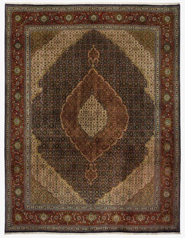 10' x 13' Tabriz Rug