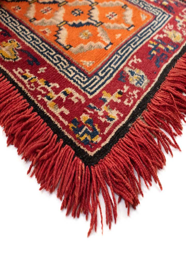 2' 2 x 4' 4 Hand Knotted Tibet Rug