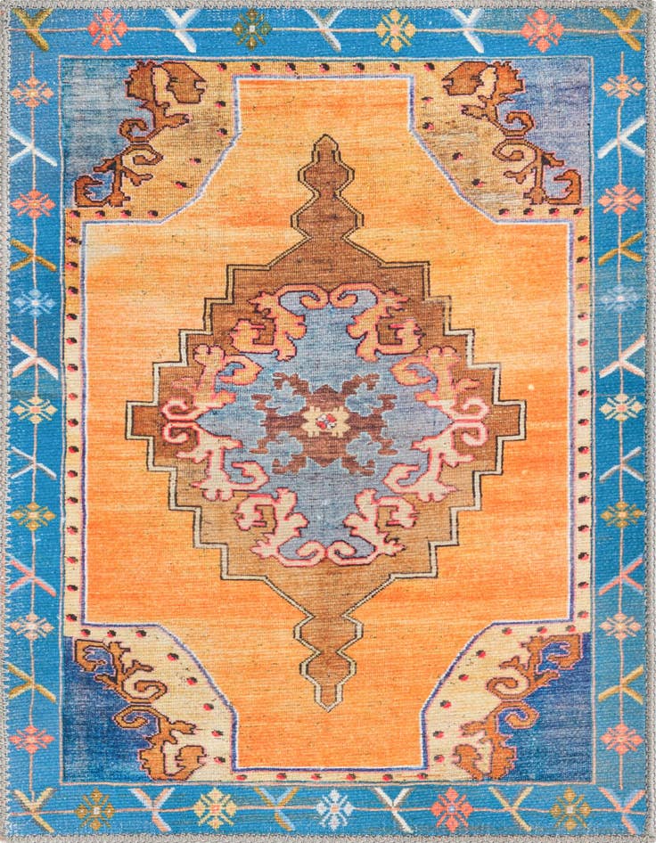 Detail image of 2' x 3' Washable Timeless Rug