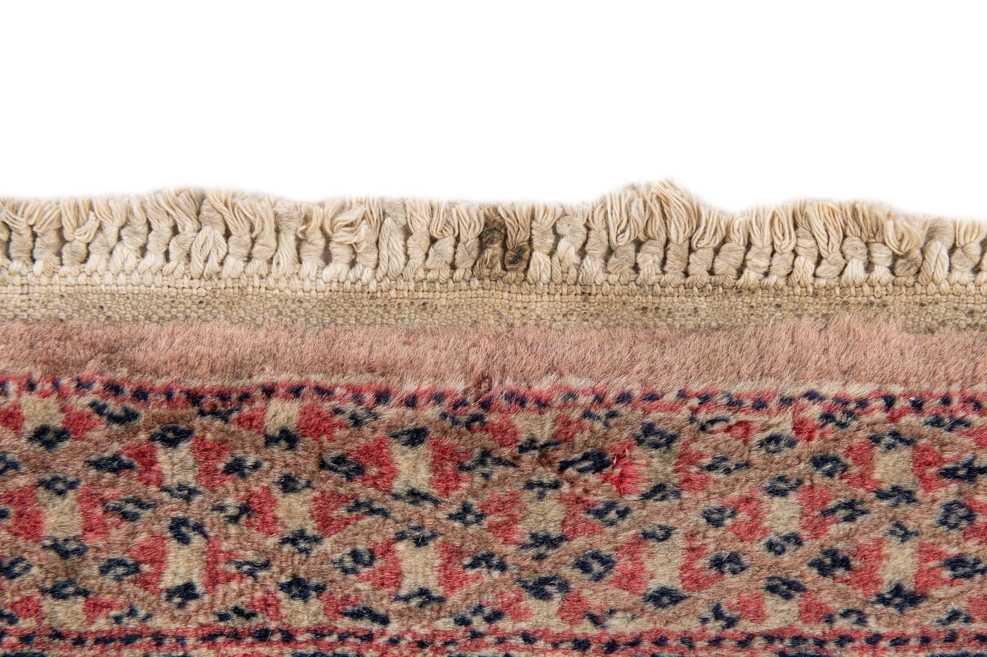 3' 3 x 5' 1 Hand Knotted Torkaman Oriental Wool Rug