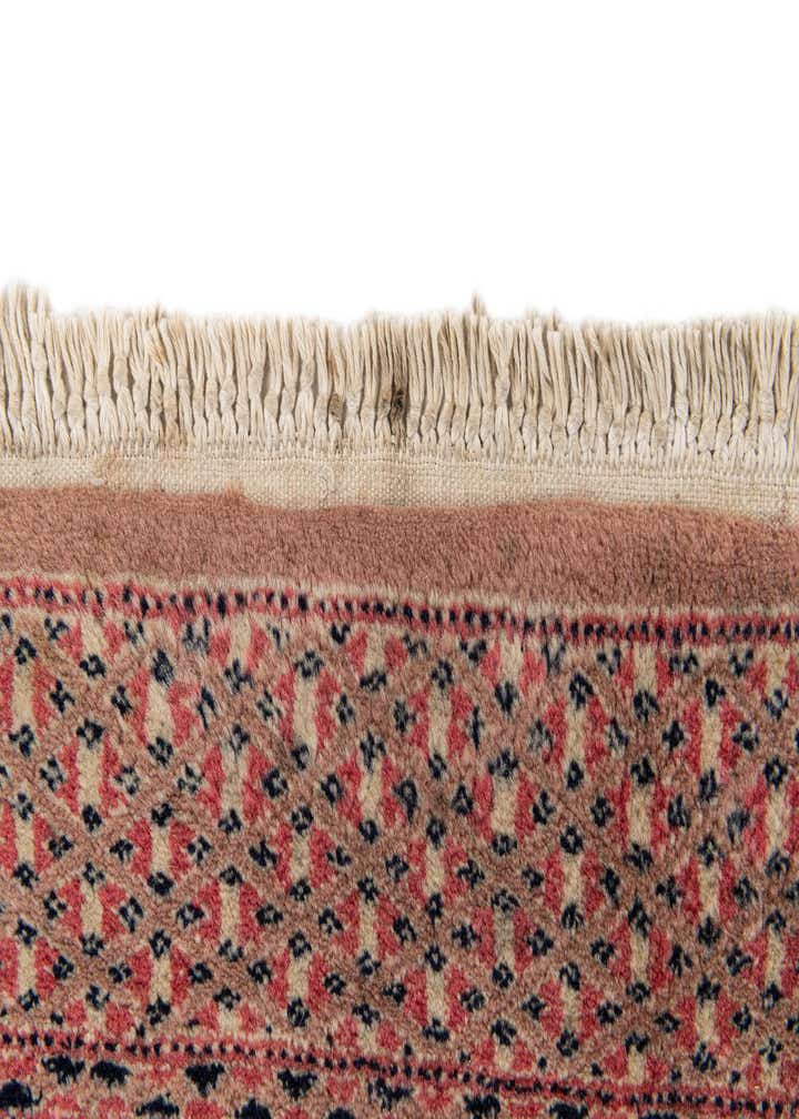 3' 3 x 5' 1 Hand Knotted Torkaman Oriental Wool Rug