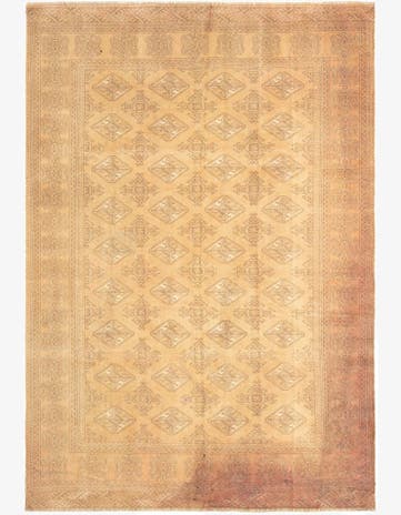6' 4 x 9' 7 Torkaman Wool Rug