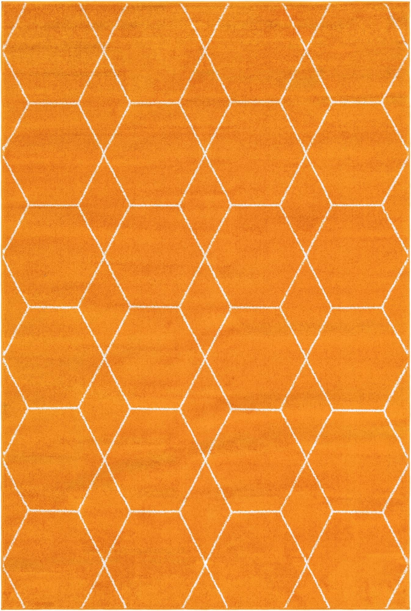 Primary image 6' x 9' Trellis Frieze Rug