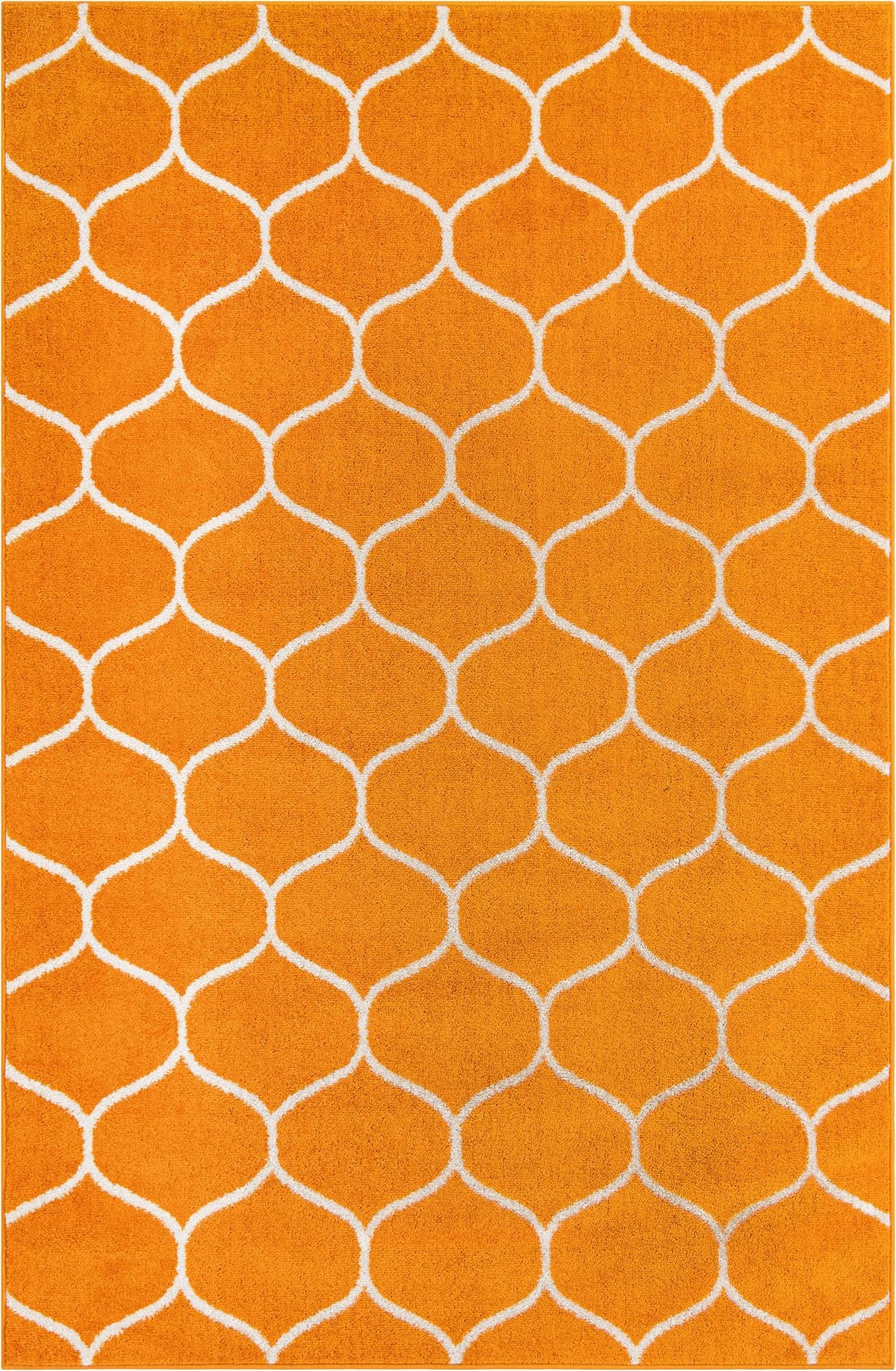 Primary image 5' 3 x 8' Trellis Frieze Rug