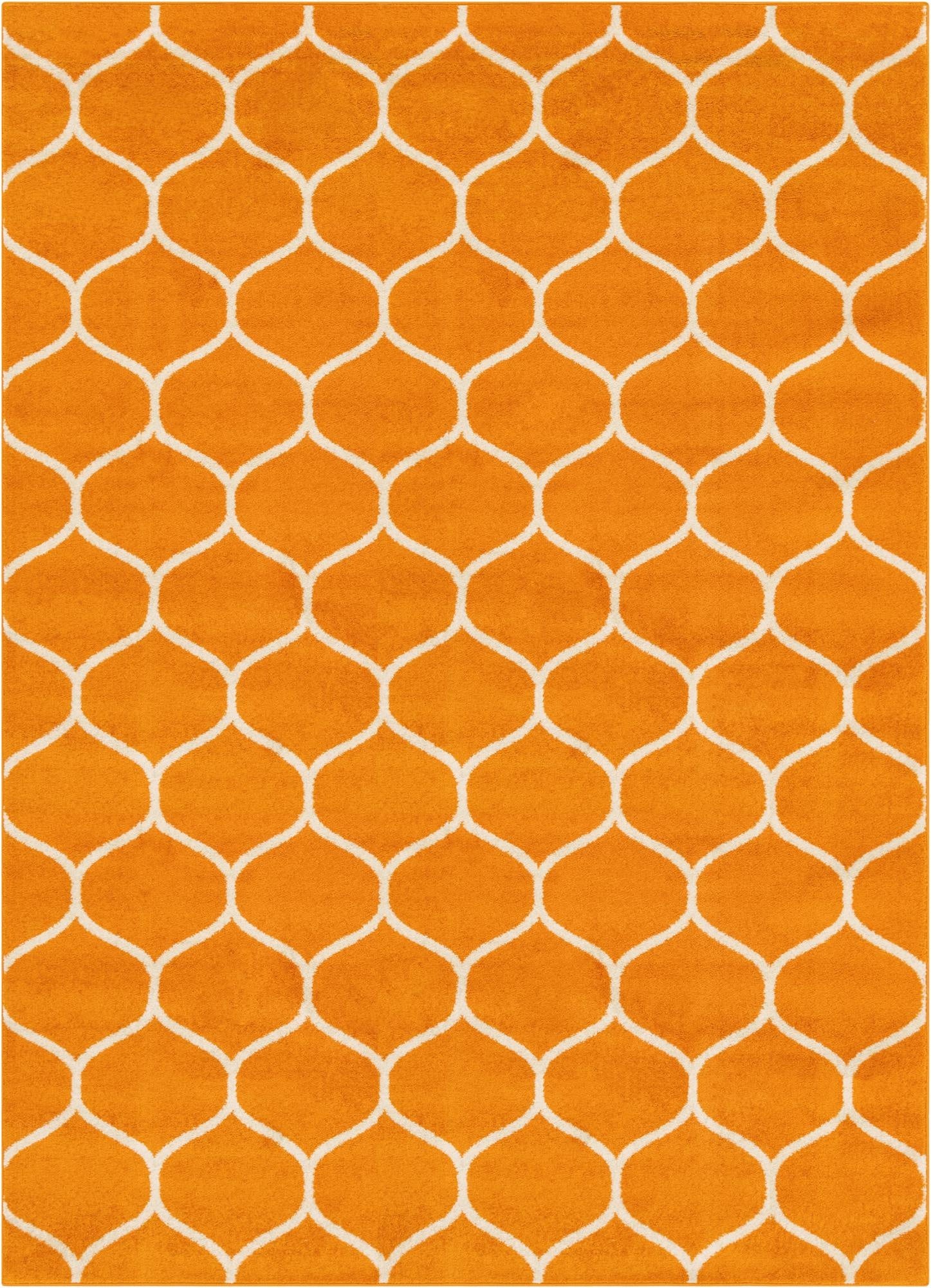 Primary image 7' 10 x 11' Trellis Frieze Rug