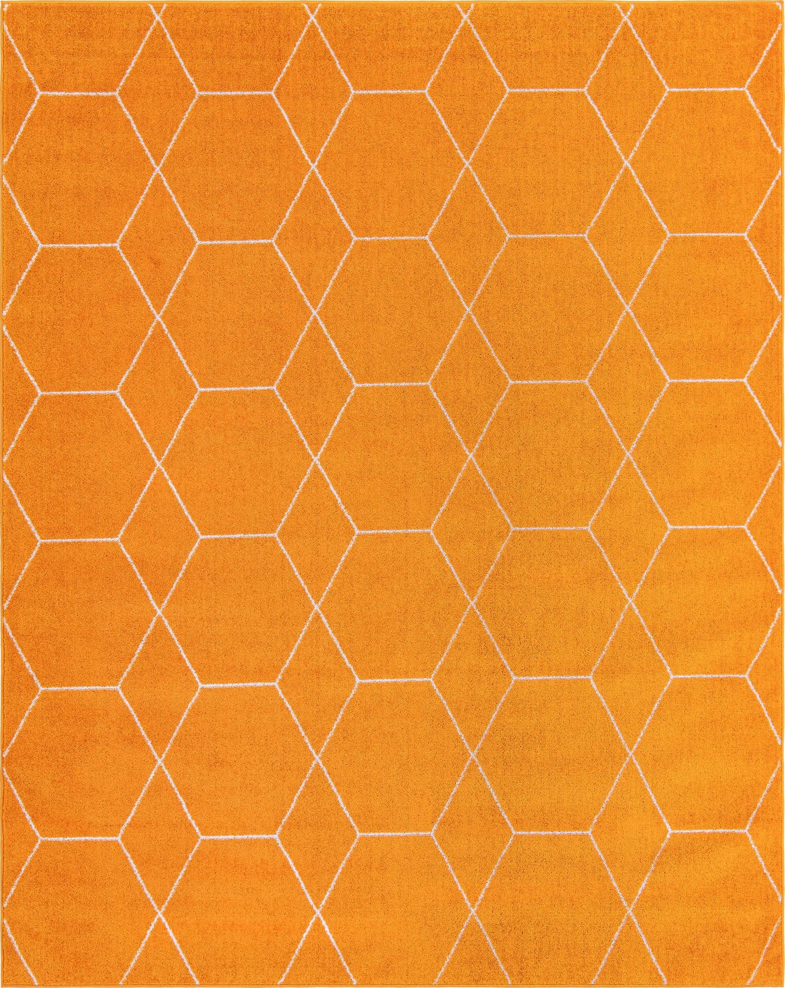 Primary image 7' 10 x 10' Trellis Frieze Rug