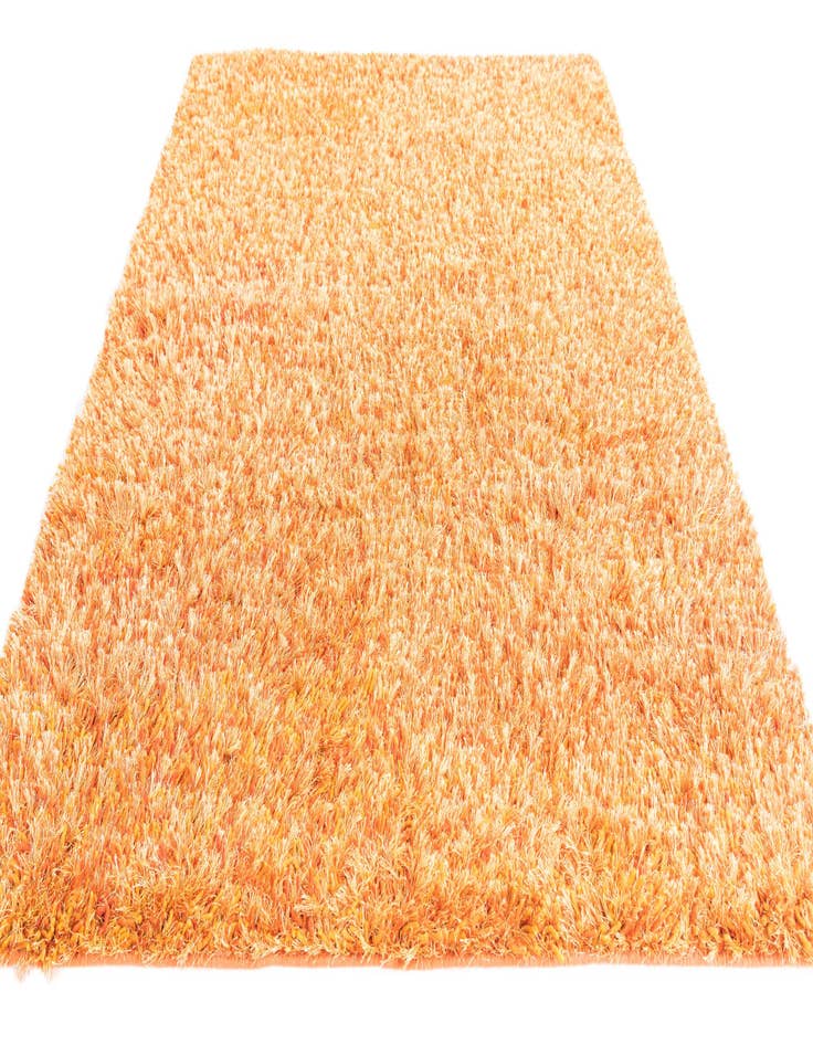 Detail image of 5' x 6' 10 Hand Knotted Two-Tone Shag Oriental Rug