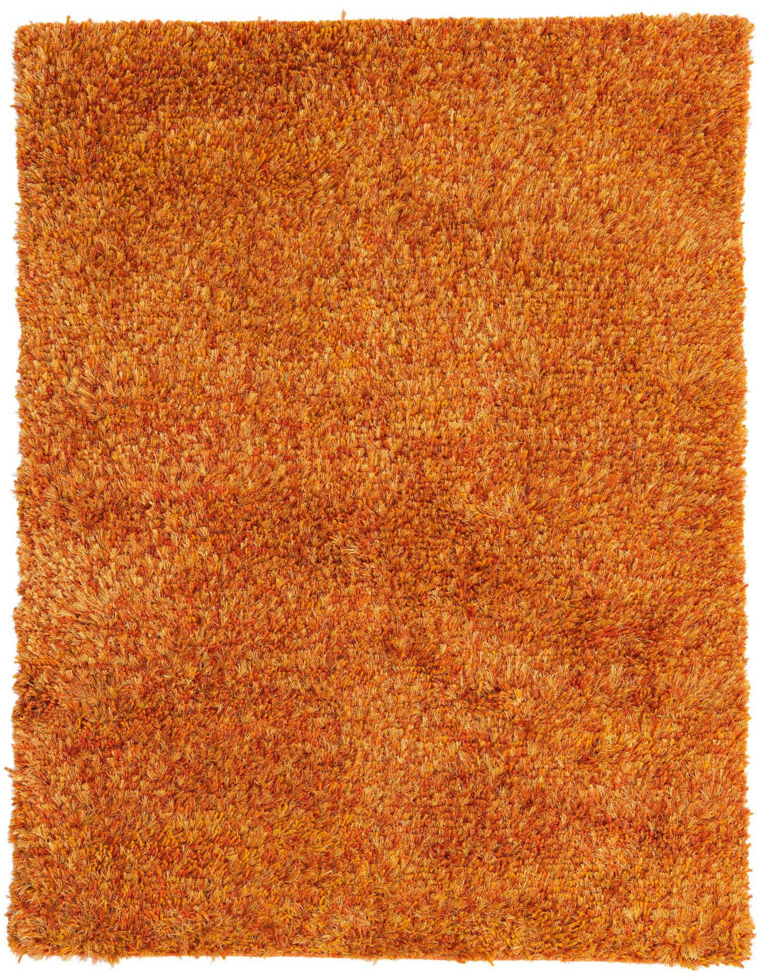 5' x 6' 10 Hand Knotted Two-Tone Shag Oriental Rug