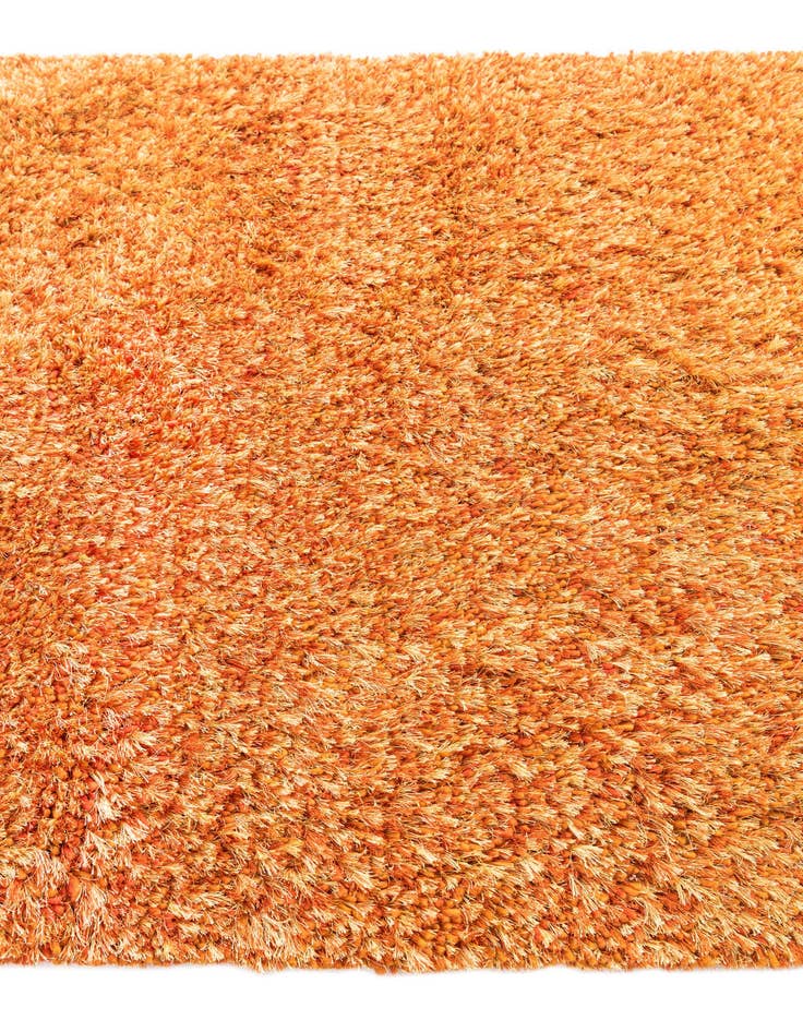 Detail image of 5' x 6' 10  Hand Knotted Two-Tone Shag Oriental Rug