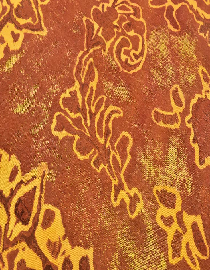 Detail image of 9' 8 x 12' 8  Hand Knotted Ultra Vintage Persian Wool Rug