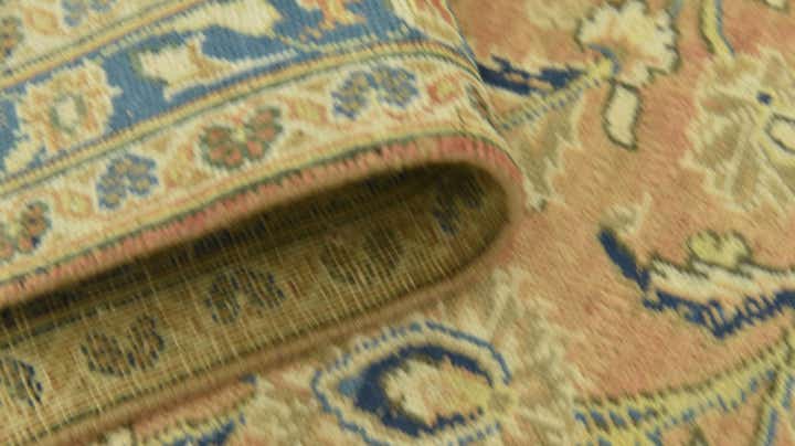 9' 6 x 13' Hand Knotted Ultra Vintage Persian Wool Rug
