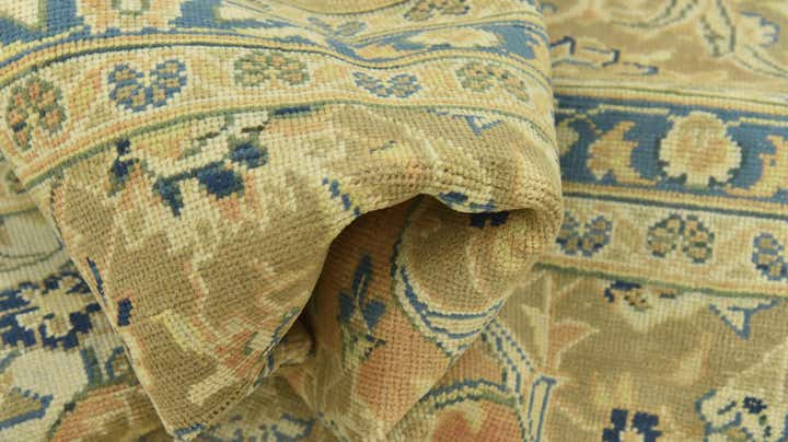 9' 6 x 13' Hand Knotted Ultra Vintage Persian Wool Rug