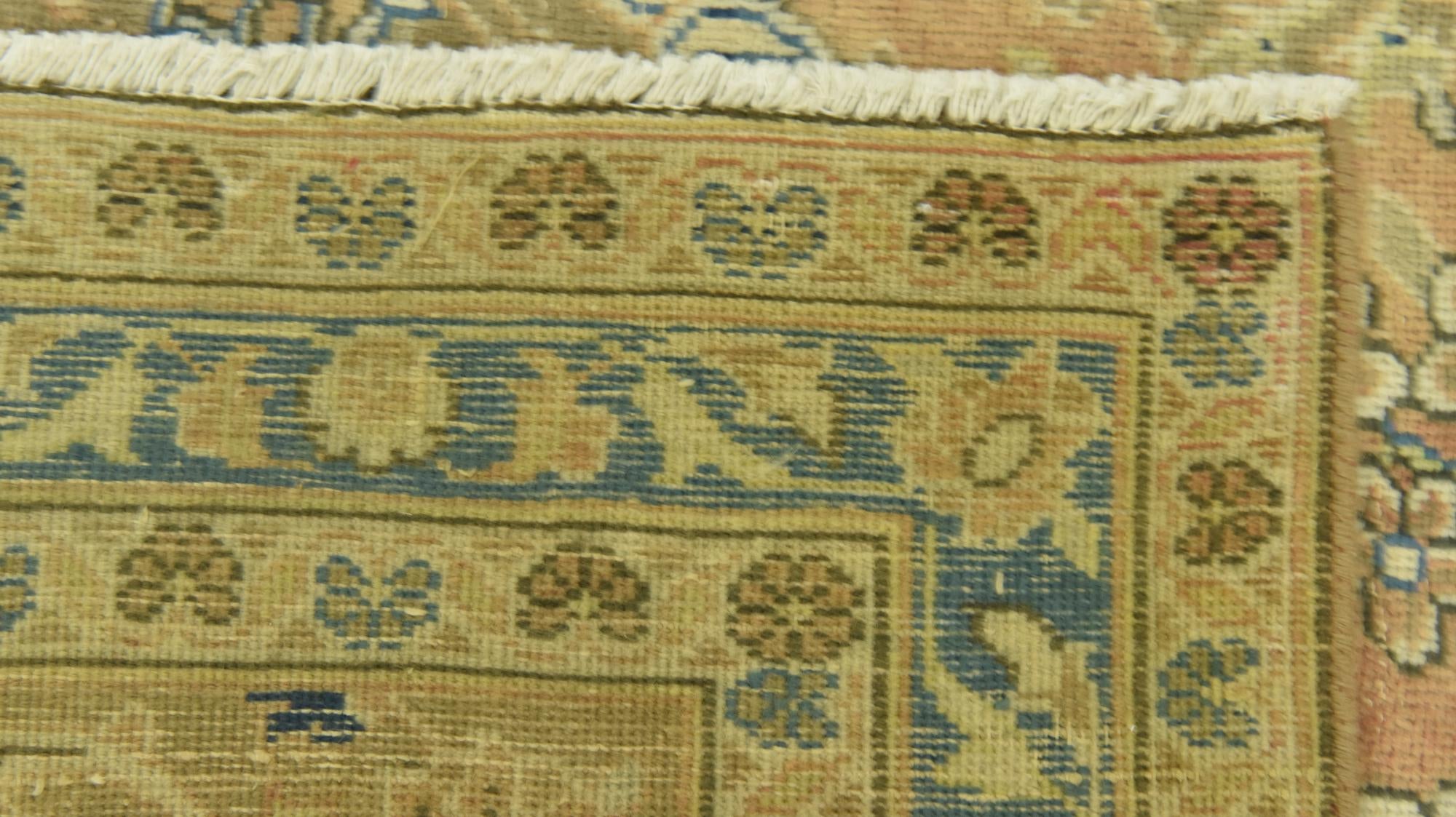 9' 6 x 13' Hand Knotted Ultra Vintage Persian Wool Rug