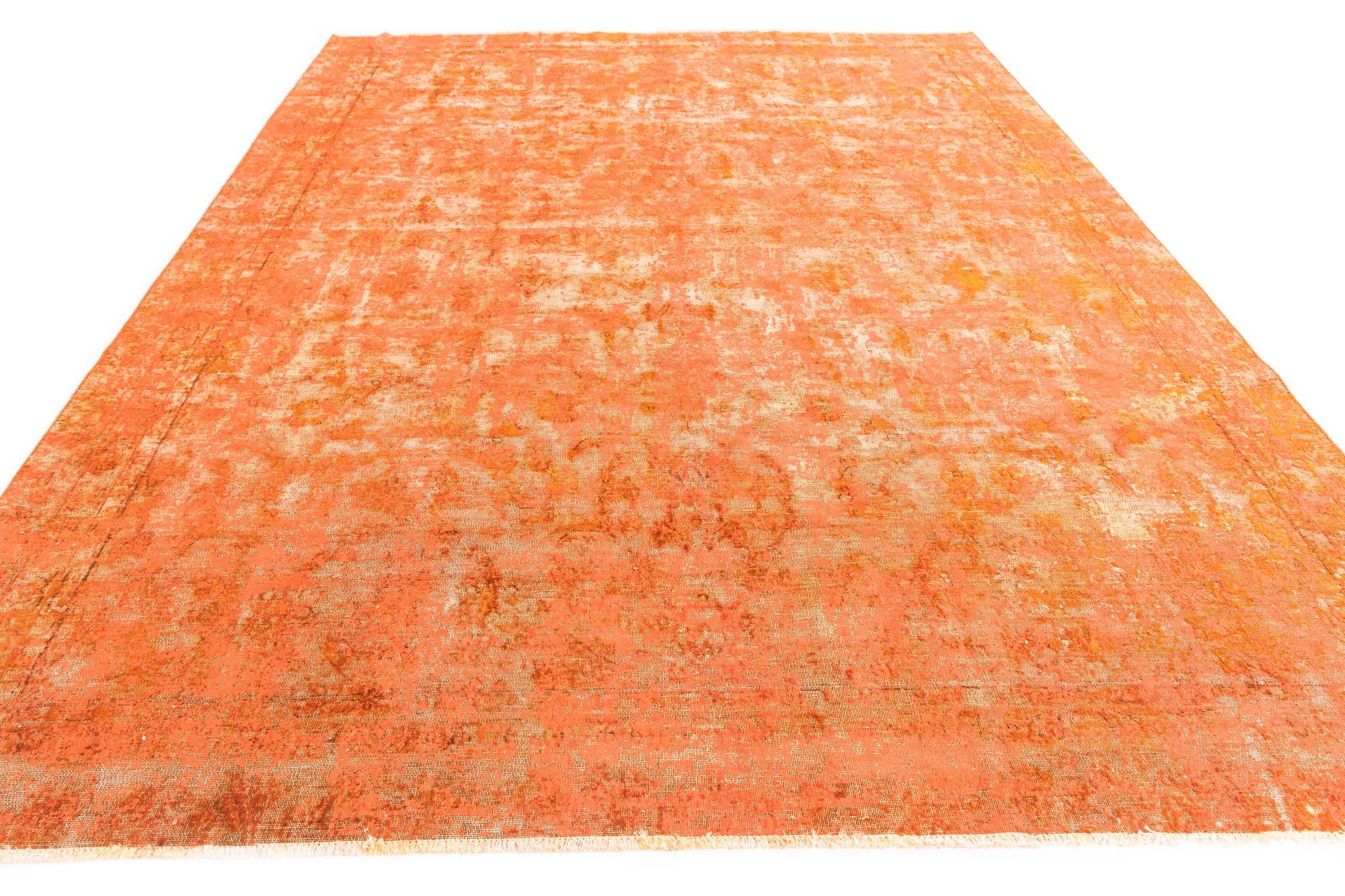 8' 1 x 11' 2 Hand Knotted Ultra Vintage Persian Wool Rug