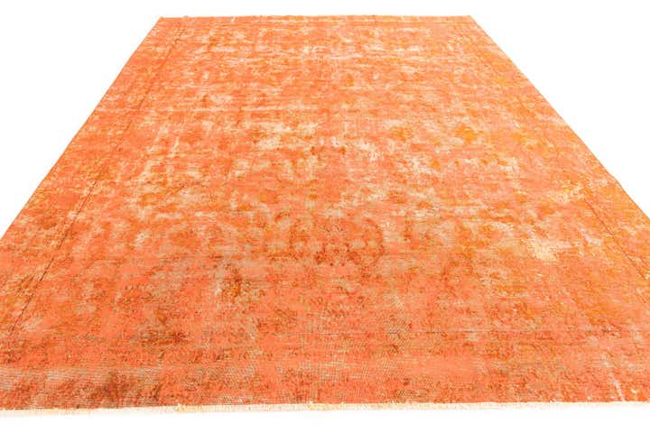 8' 1 x 11' 2 Hand Knotted Ultra Vintage Persian Wool Rug