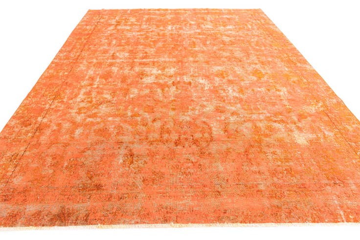 Detail image of 8' 1 x 11' 2 Hand Knotted Ultra Vintage Persian Wool Rug