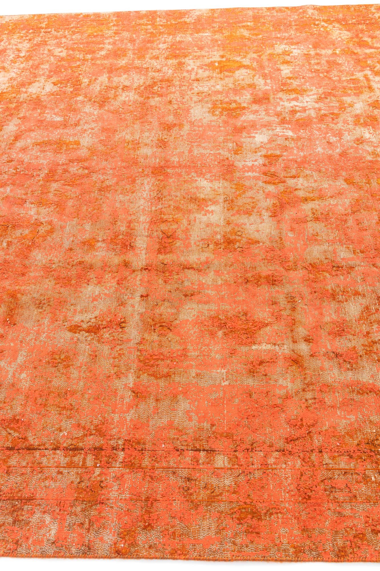 8' 1 x 11' 2 Hand Knotted Ultra Vintage Persian Wool Rug