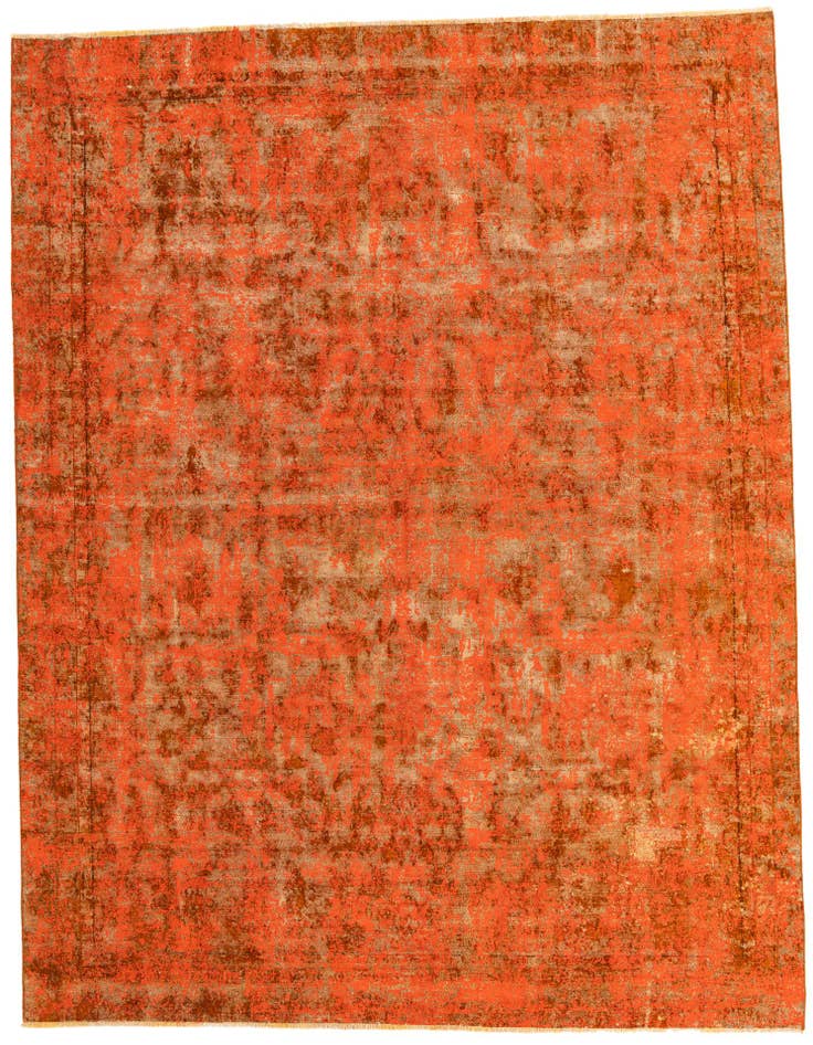 Detail image of 8' 1 x 11' 2 Hand Knotted Ultra Vintage Persian Wool Rug