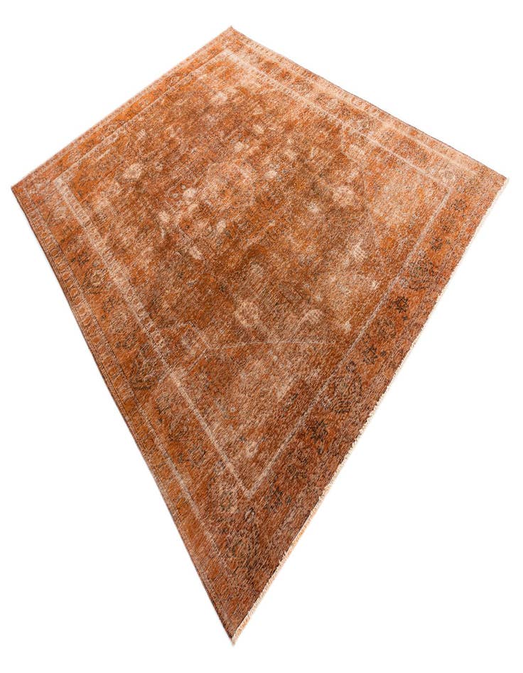 Detail image of 9' 9 x 12' 4  Hand Knotted Ultra Vintage Persian Wool Rug