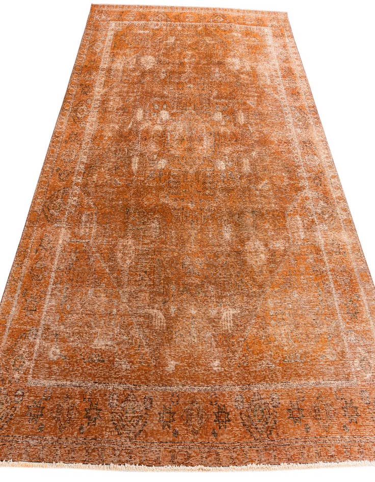 Detail image of 9' 9 x 12' 4  Hand Knotted Ultra Vintage Persian Wool Rug