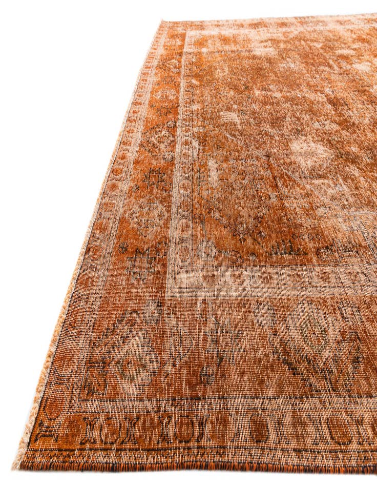 Detail image of 9' 9 x 12' 4  Hand Knotted Ultra Vintage Persian Wool Rug