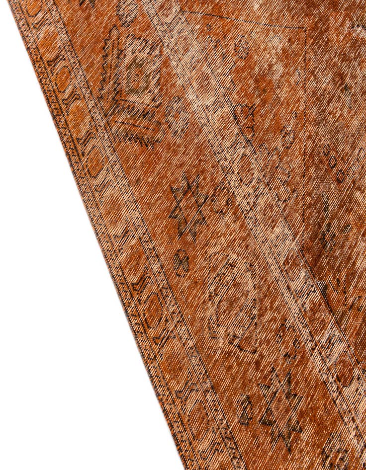 Detail image of 9' 9 x 12' 4  Hand Knotted Ultra Vintage Persian Wool Rug