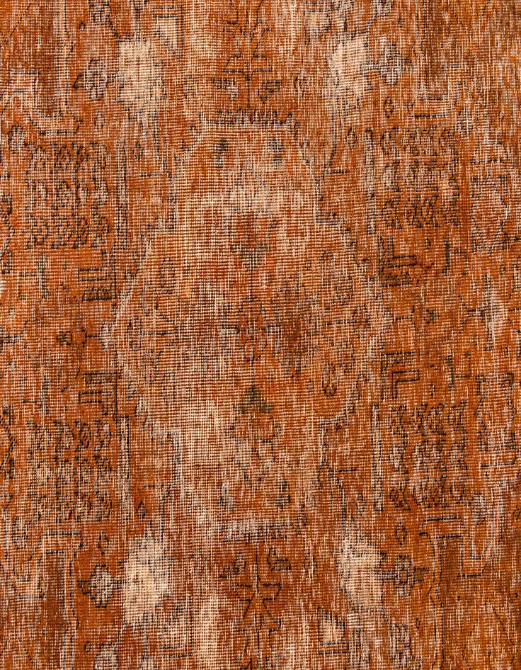 Detail image of 9' 9 x 12' 4  Hand Knotted Ultra Vintage Persian Wool Rug