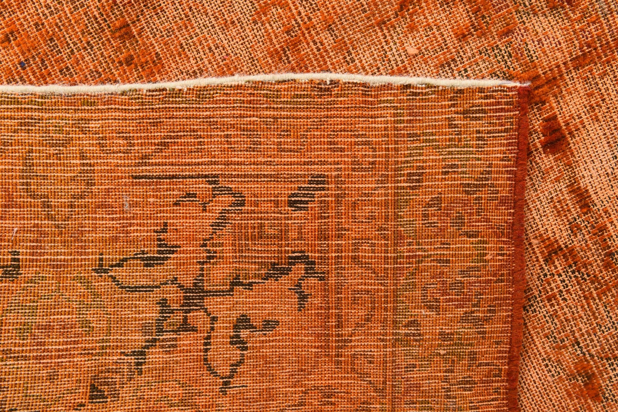 6' 7 x 12' 2 Hand Knotted Ultra Vintage Persian Wool Rug