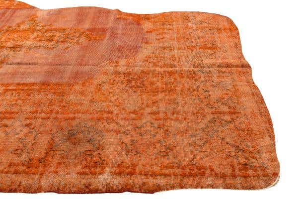 6' 7 x 12' 2 Hand Knotted Ultra Vintage Persian Wool Rug