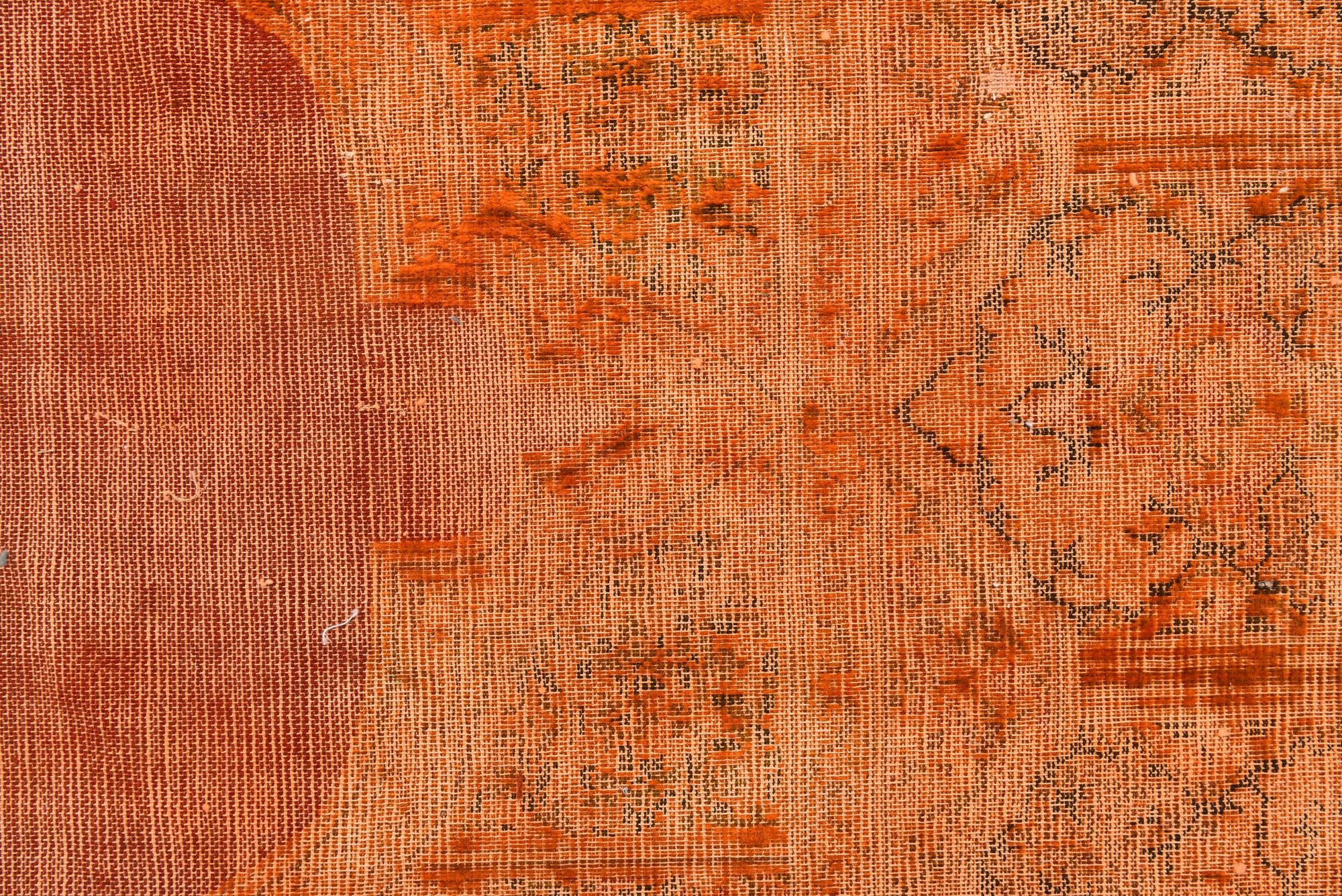 6' 7 x 12' 2 Hand Knotted Ultra Vintage Persian Wool Rug