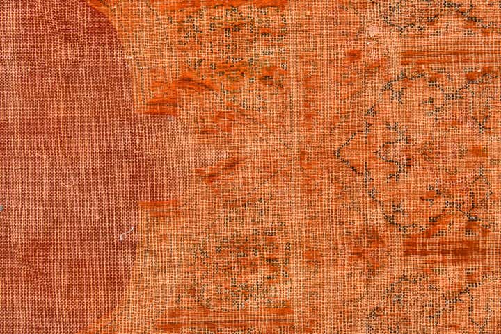 6' 7 x 12' 2 Hand Knotted Ultra Vintage Persian Wool Rug