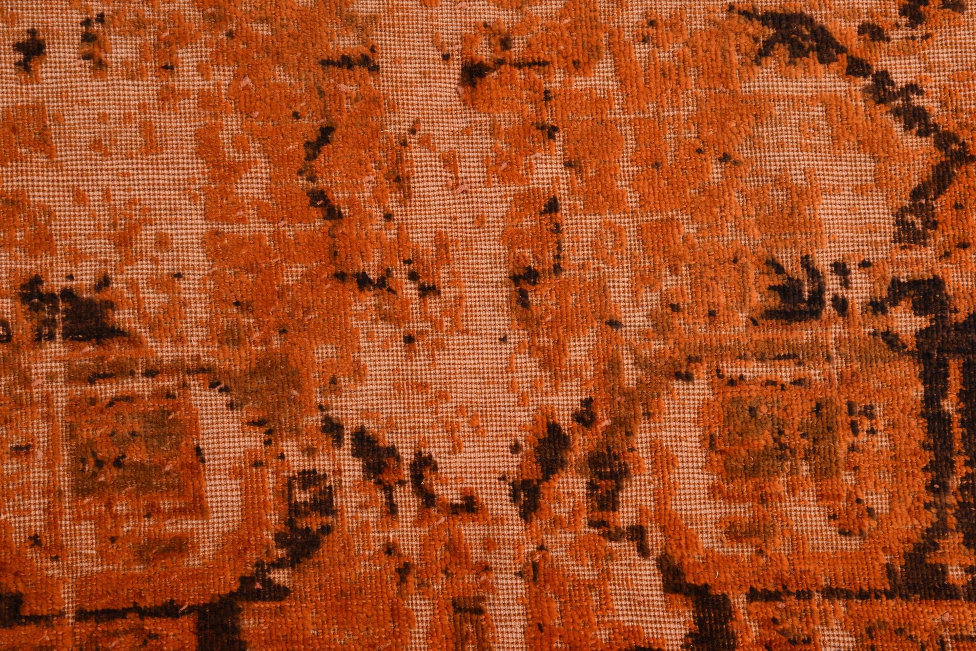 7' 11 x 10' Hand Knotted Ultra Vintage Persian Wool Rug