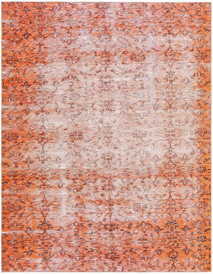 Detail image of 4' 6 x 7' 9 Ultra Vintage Wool Rug