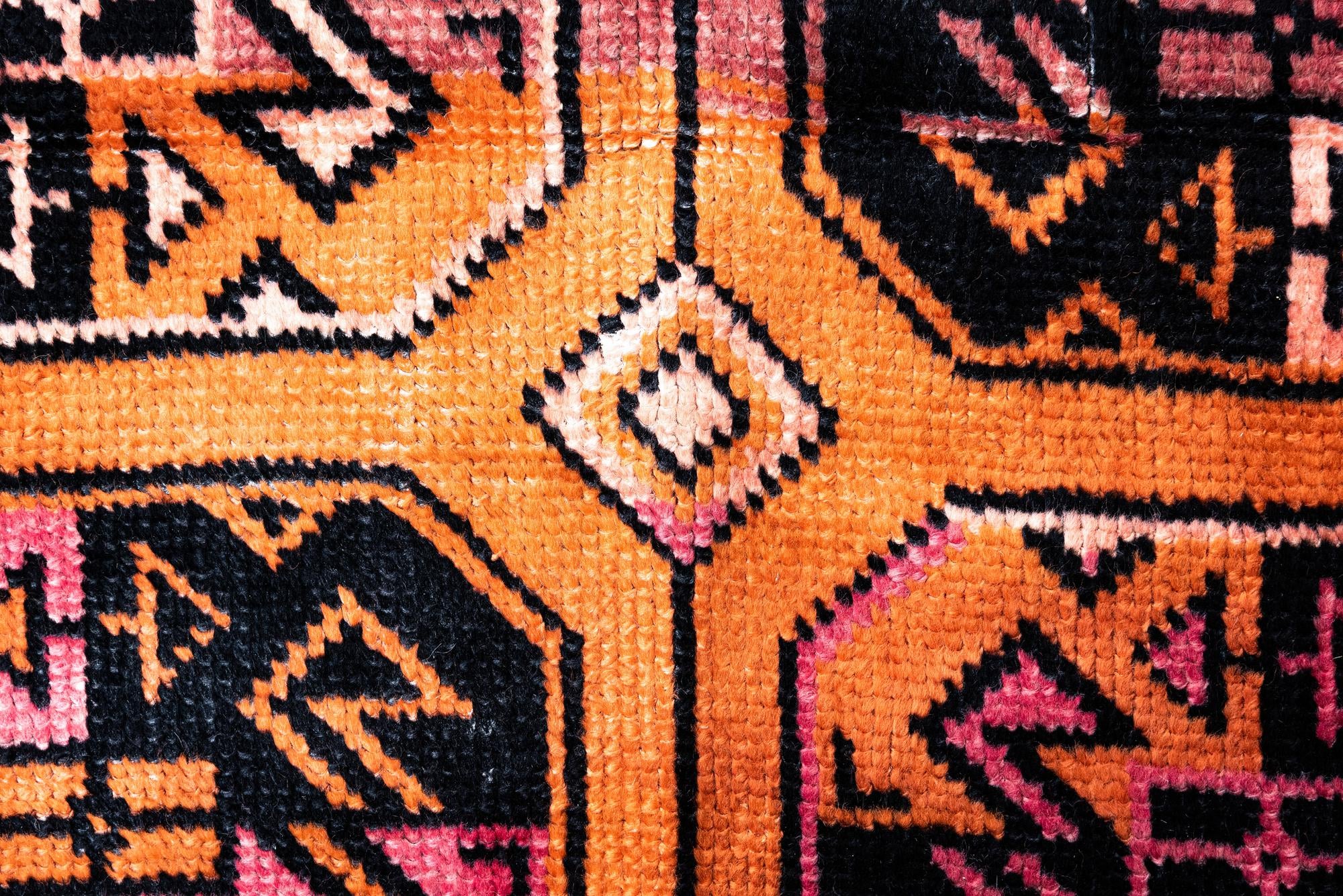 3' 8 x 5' 5 Hand Knotted Ultra Vintage Persian Wool Rug