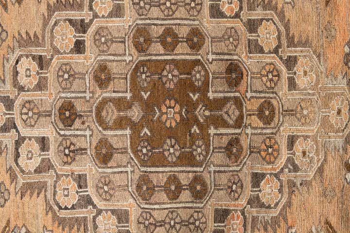 5' x 7' Hand Knotted Ultra Vintage Persian Wool Rug