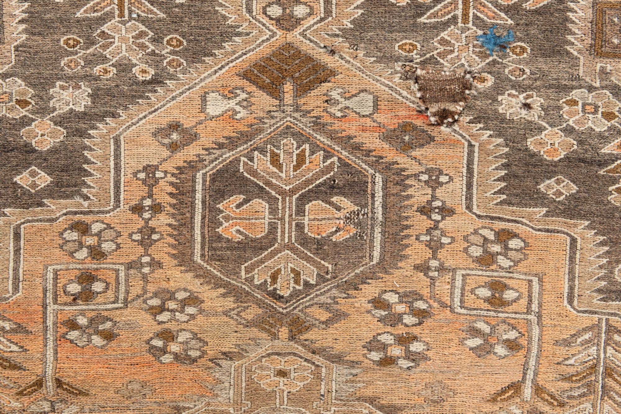 5' x 7' Hand Knotted Ultra Vintage Persian Wool Rug