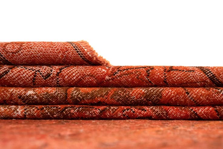 Detail image of 9' 4 x 12' 10 Hand Knotted Vintage Royal Persian Wool Rug