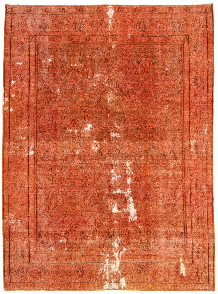 9' 4 x 12' 10 Hand Knotted Vintage Royal Persian Wool Rug