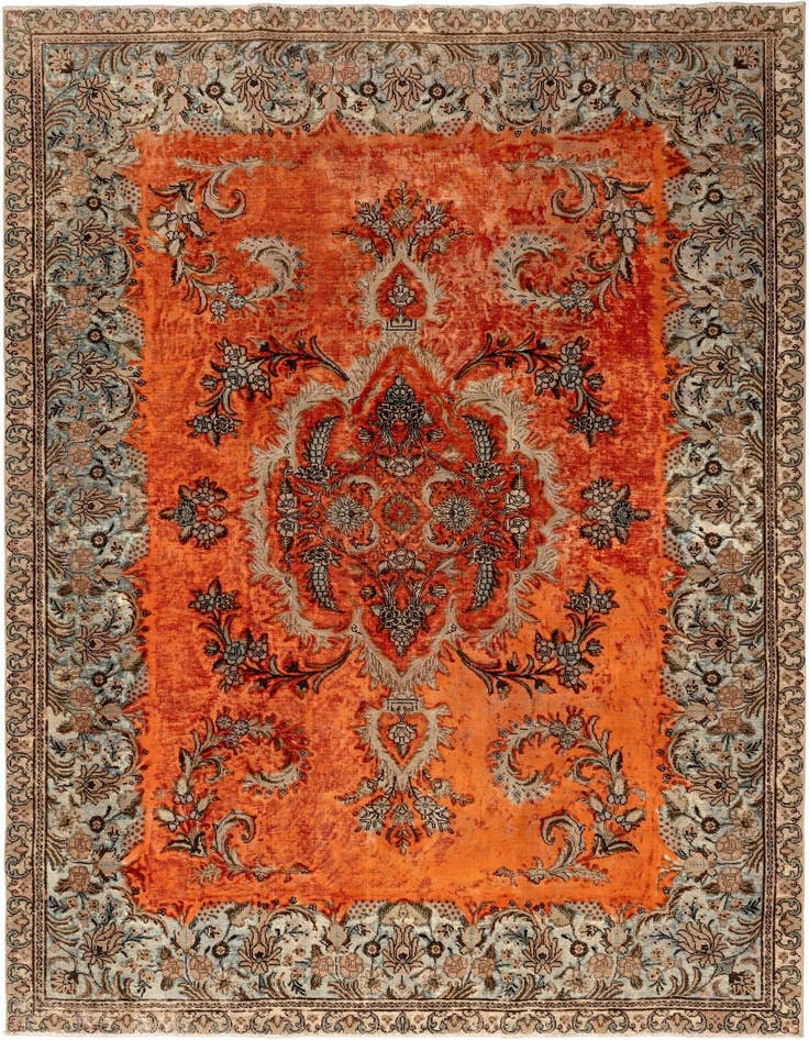 Detail image of 7' 9 x 10' 8 Vintage Royal Wool Rug