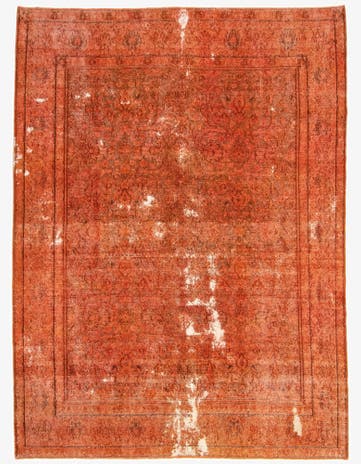 9' 4 x 12' 10 Hand Knotted Vintage Royal Persian Wool Rug