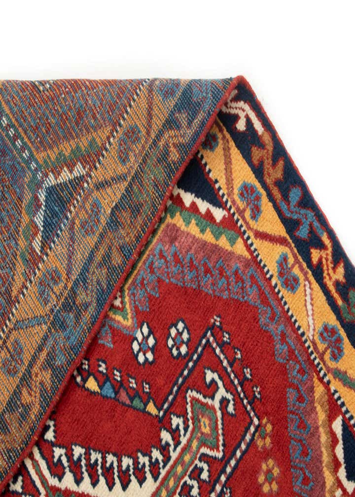 3' 5 x 4' 11 Hand Knotted Yalameh Persian Wool Rug