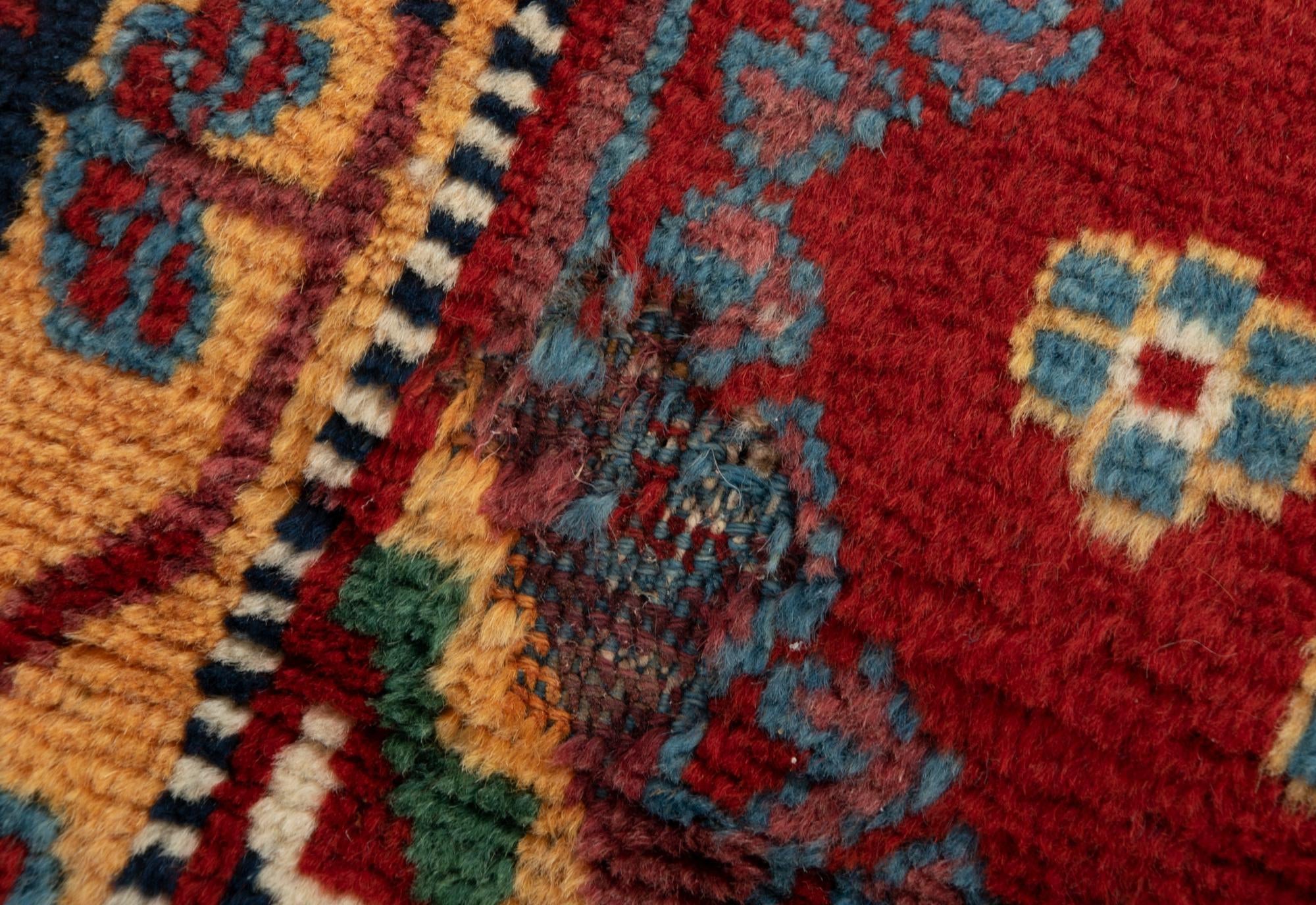 3' 5 x 4' 11 Hand Knotted Yalameh Persian Wool Rug