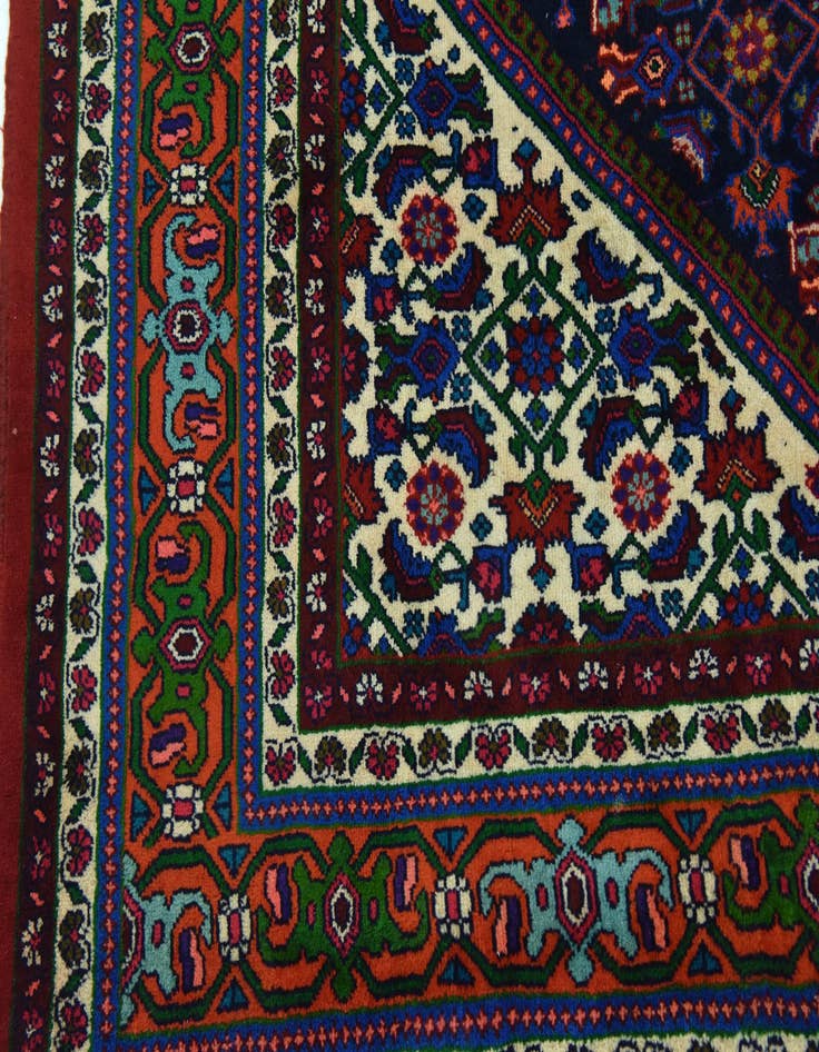 Detail image of 10' x 13' 2  Hand Knotted Zanjan Persian Wool Rug