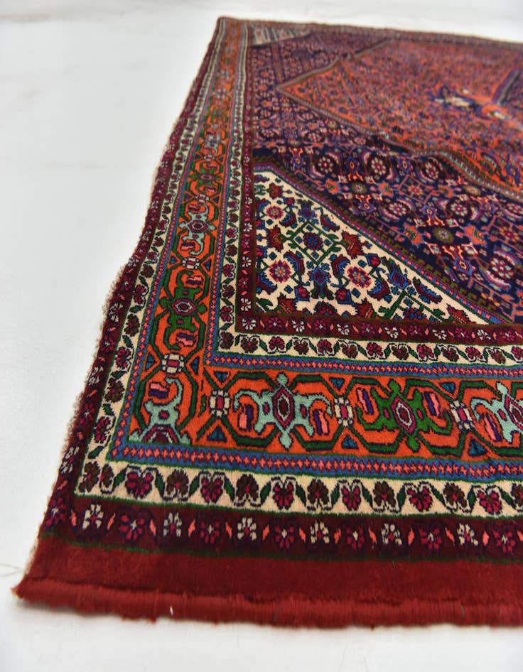 Detail image of 10' x 13' 2  Hand Knotted Zanjan Persian Wool Rug