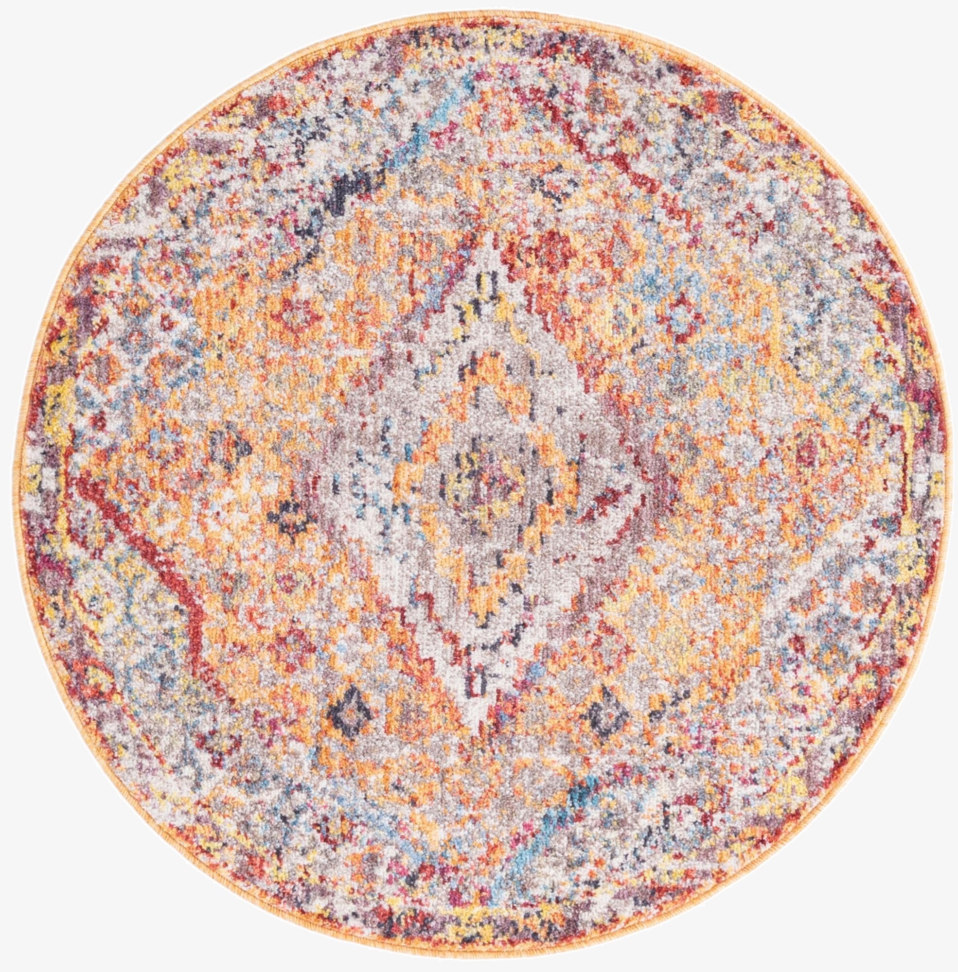 3' 3 x 3' 3 Brooklyn Round Rug