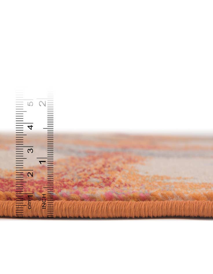 Detail image of 6' x 6'  Washable Casablanca Round Rug